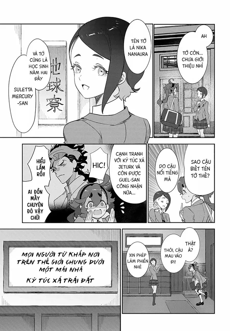 Chiến Sĩ Cơ Động Gundam: Pháp Sư Đến Từ Sao Thủy - Thời Khắc Thanh Xuân Chap 3.1 - Next Chap 4.1