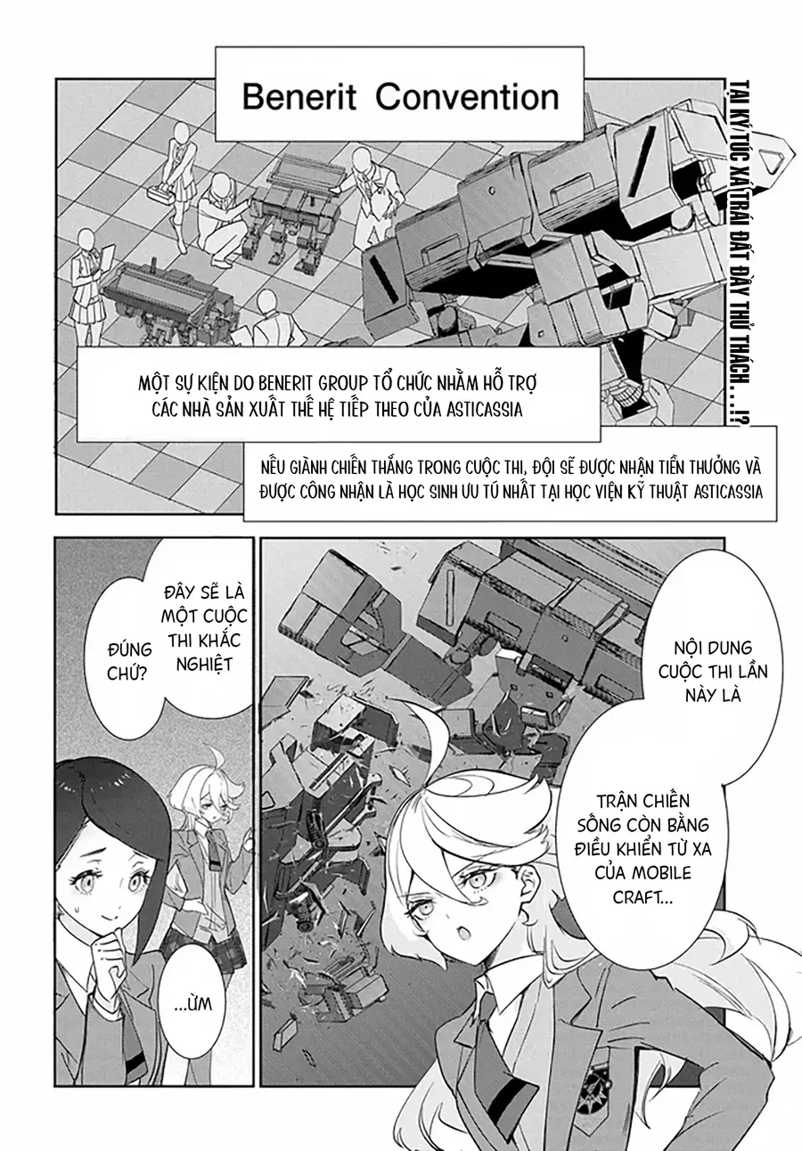 Chiến Sĩ Cơ Động Gundam: Pháp Sư Đến Từ Sao Thủy - Thời Khắc Thanh Xuân Chap 3.2 - Next Chap 4.2