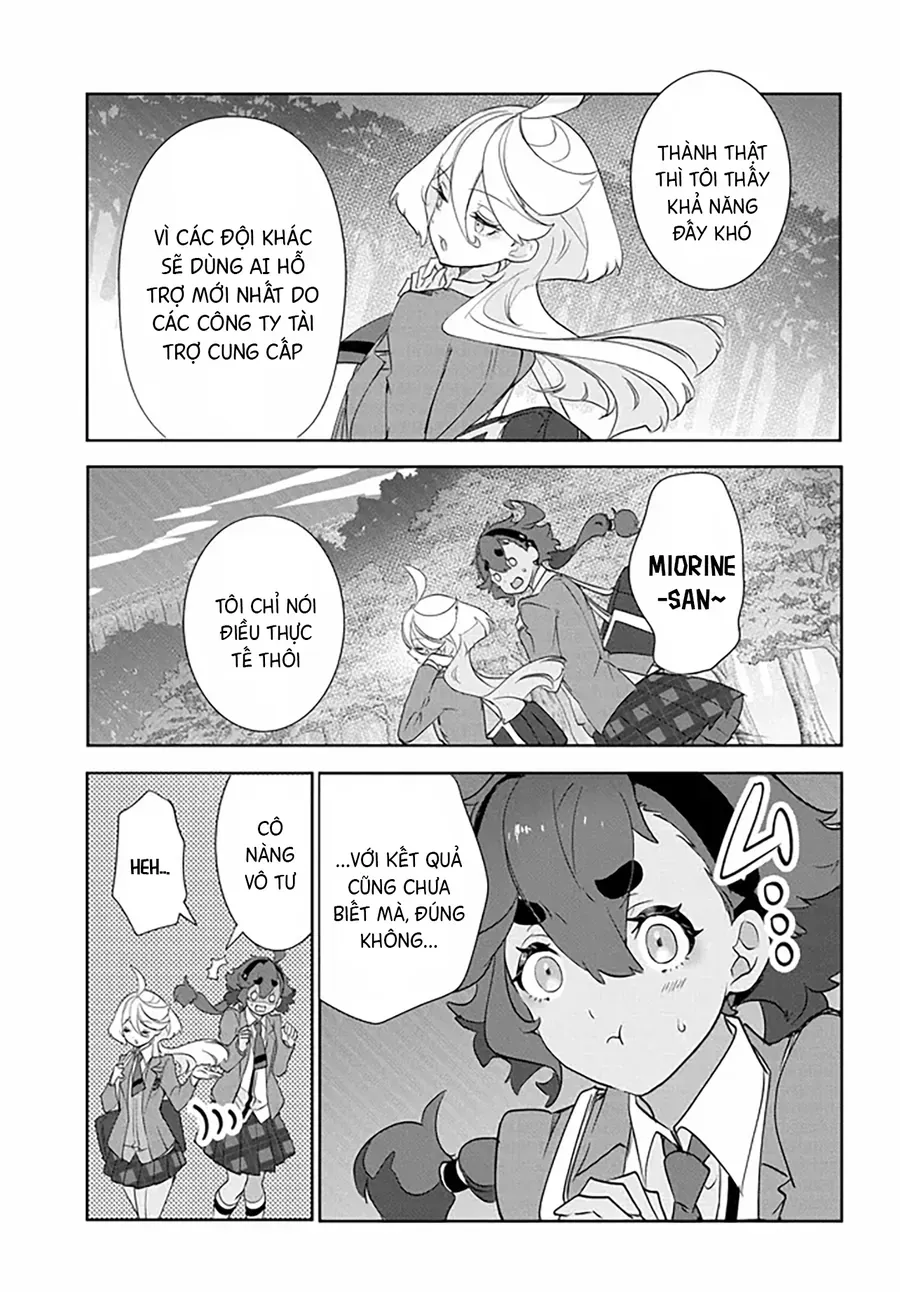 Chiến Sĩ Cơ Động Gundam: Pháp Sư Đến Từ Sao Thủy - Thời Khắc Thanh Xuân Chap 3.2 - Next Chap 4.2