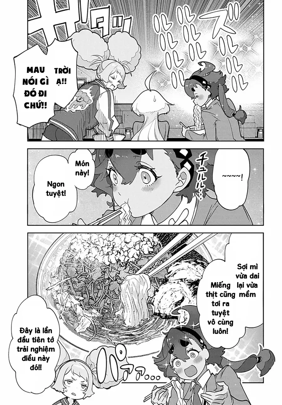 Chiến Sĩ Cơ Động Gundam: Pháp Sư Đến Từ Sao Thủy - Thời Khắc Thanh Xuân Chap 3.2 - Next Chap 4.2