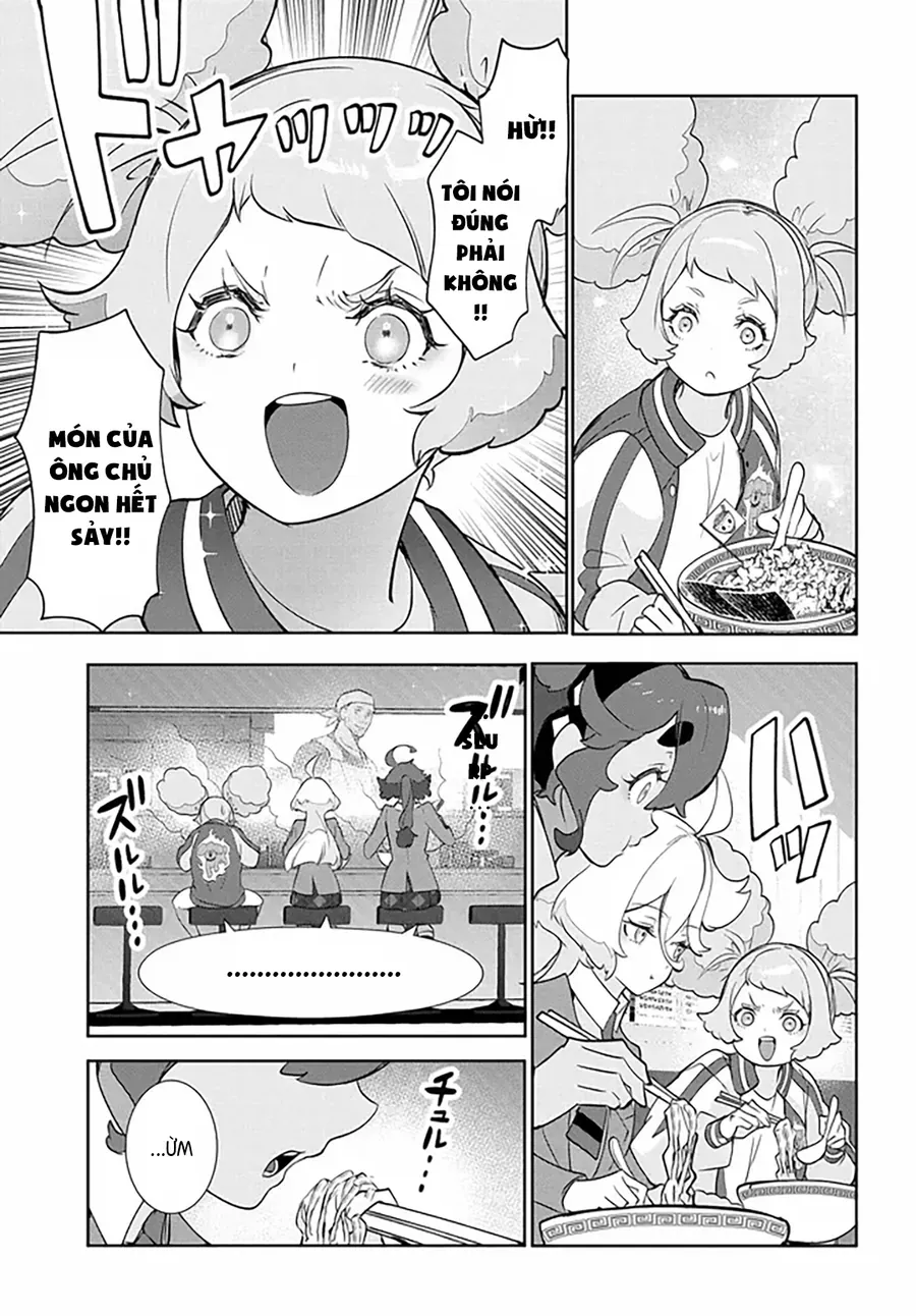 Chiến Sĩ Cơ Động Gundam: Pháp Sư Đến Từ Sao Thủy - Thời Khắc Thanh Xuân Chap 3.2 - Next Chap 4.2