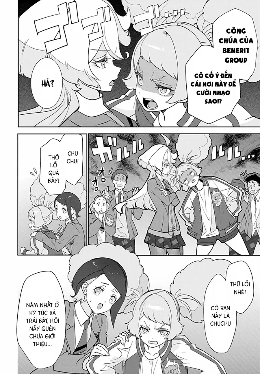 Chiến Sĩ Cơ Động Gundam: Pháp Sư Đến Từ Sao Thủy - Thời Khắc Thanh Xuân Chap 3.2 - Next Chap 4.2