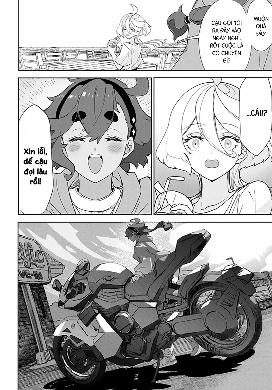 Chiến Sĩ Cơ Động Gundam: Pháp Sư Đến Từ Sao Thủy - Thời Khắc Thanh Xuân Chap 4.1 - Next Chap 5.1