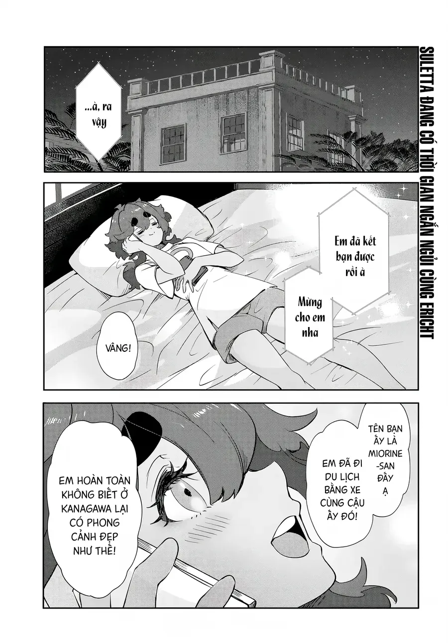 Chiến Sĩ Cơ Động Gundam: Pháp Sư Đến Từ Sao Thủy - Thời Khắc Thanh Xuân Chap 4.2 - Next Chap 5.2