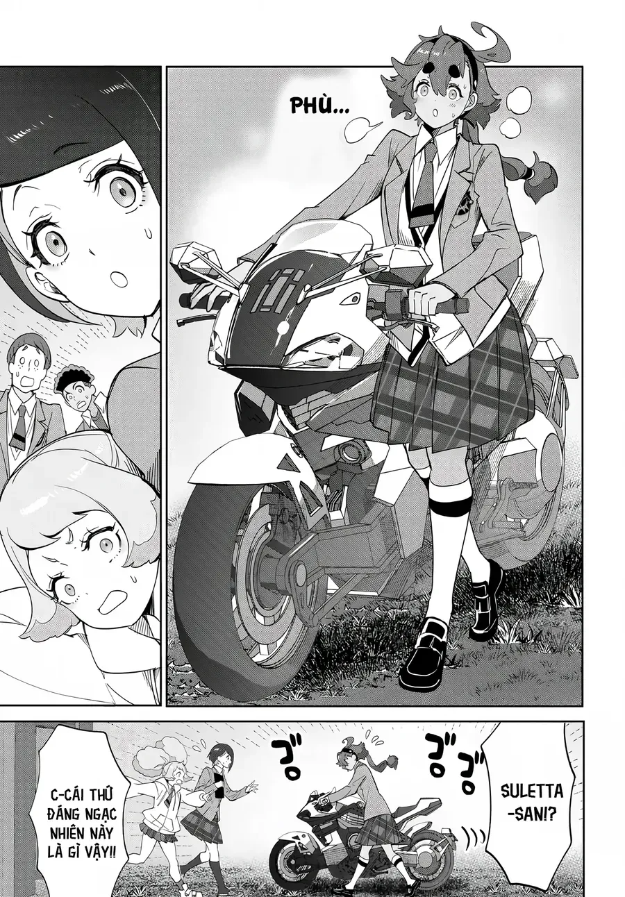 Chiến Sĩ Cơ Động Gundam: Pháp Sư Đến Từ Sao Thủy - Thời Khắc Thanh Xuân Chap 4.2 - Next Chap 5.2