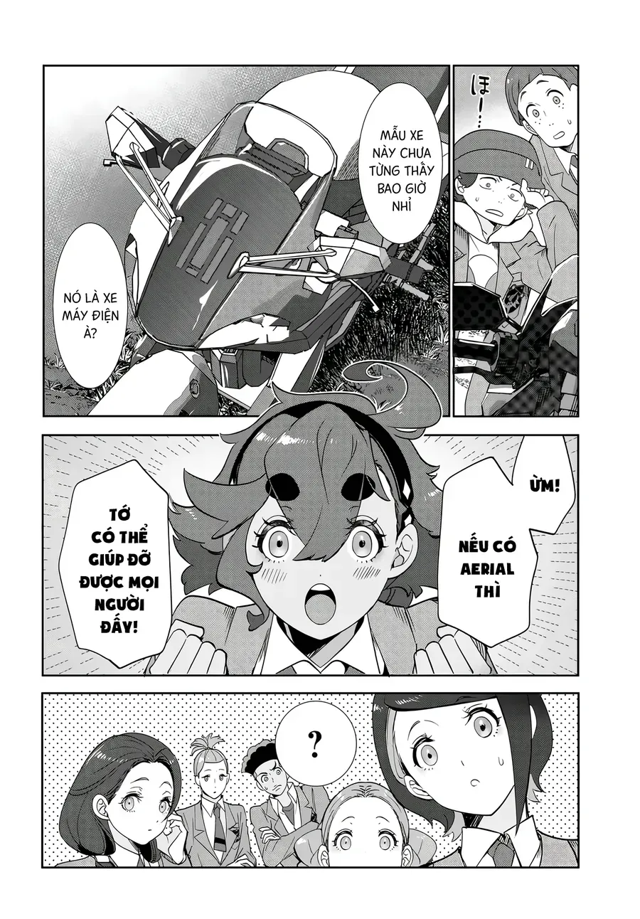 Chiến Sĩ Cơ Động Gundam: Pháp Sư Đến Từ Sao Thủy - Thời Khắc Thanh Xuân Chap 4.2 - Next Chap 5.2