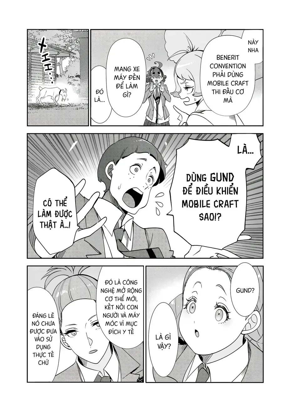 Chiến Sĩ Cơ Động Gundam: Pháp Sư Đến Từ Sao Thủy - Thời Khắc Thanh Xuân Chap 4.2 - Next Chap 5.2