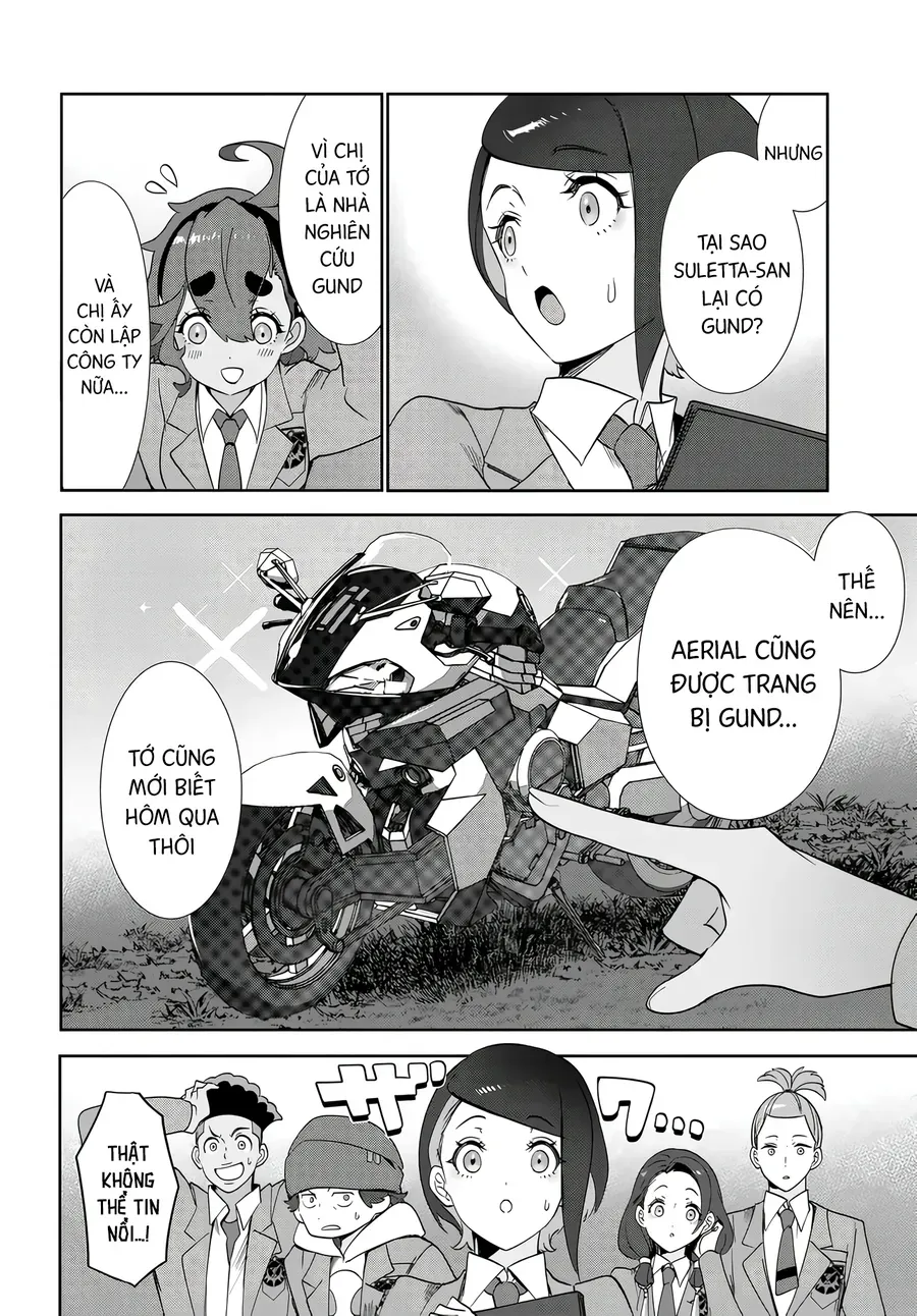 Chiến Sĩ Cơ Động Gundam: Pháp Sư Đến Từ Sao Thủy - Thời Khắc Thanh Xuân Chap 4.2 - Next Chap 5.2