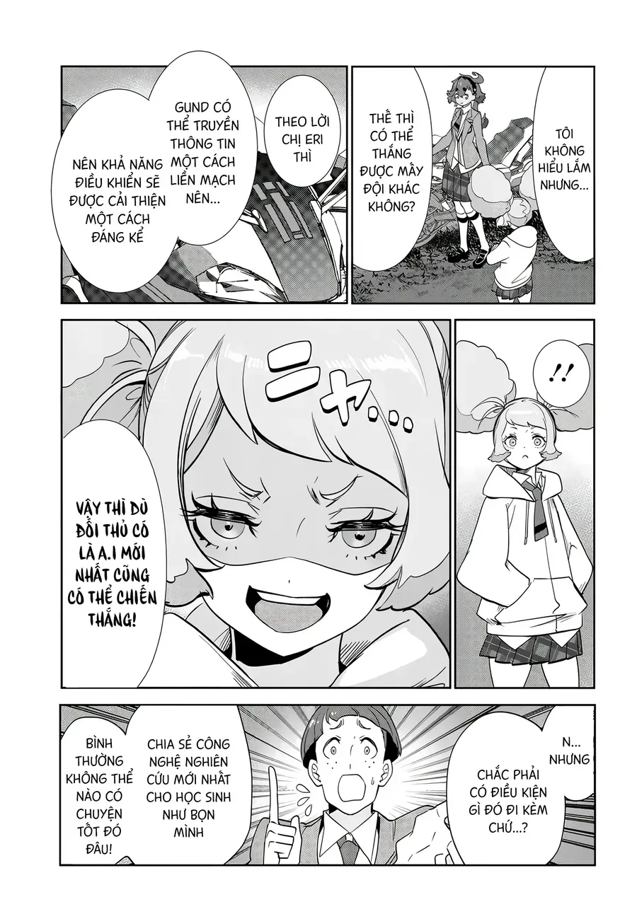 Chiến Sĩ Cơ Động Gundam: Pháp Sư Đến Từ Sao Thủy - Thời Khắc Thanh Xuân Chap 4.2 - Next Chap 5.2