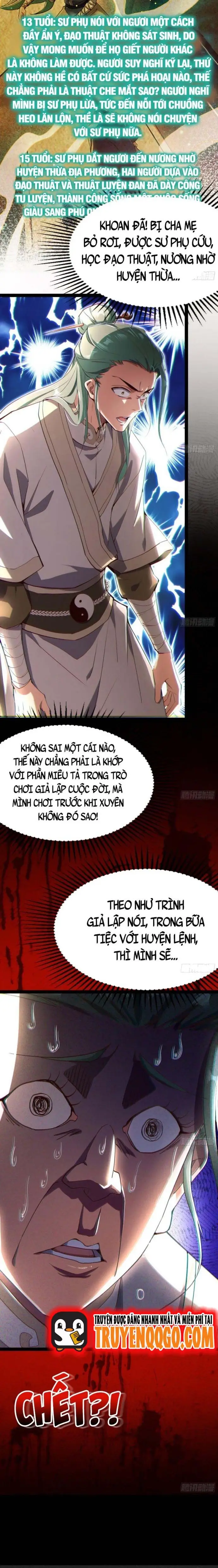 Ta Tu Hành Dựa Vào Máy Mô Phỏng Nhân Sinh Chương 1 - Trang 11