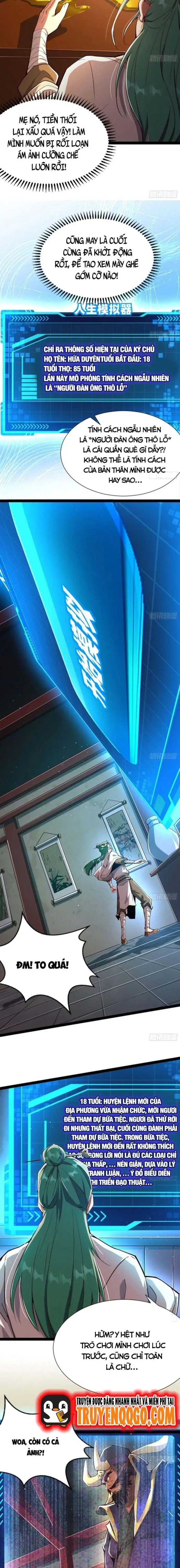 Ta Tu Hành Dựa Vào Máy Mô Phỏng Nhân Sinh Chap 2 - Next Chap 1