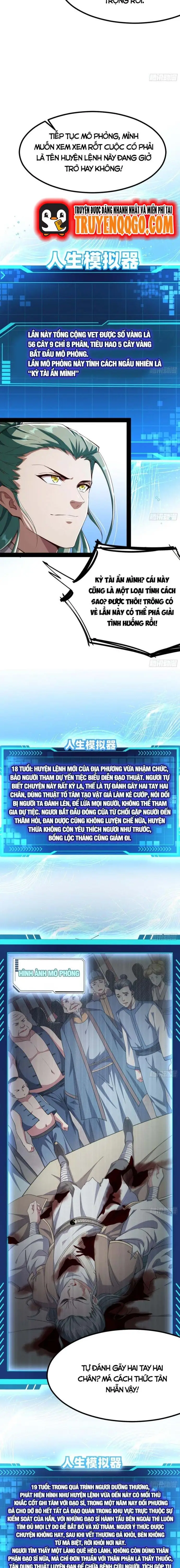 Ta Tu Hành Dựa Vào Máy Mô Phỏng Nhân Sinh Chap 4 - Next Chap 3