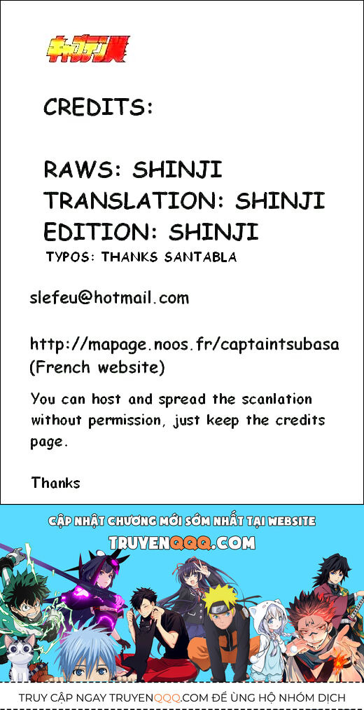 Tsubasa - Giấc Mơ Sân Cỏ Chap 17 - Next Chap 16