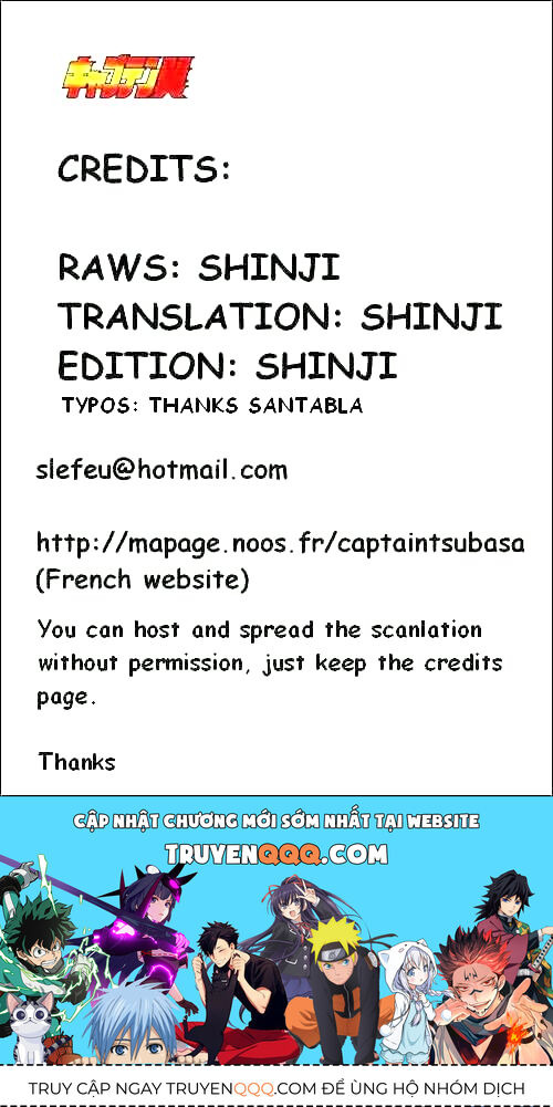 Tsubasa - Giấc Mơ Sân Cỏ Chap 4 - Next Chap 3