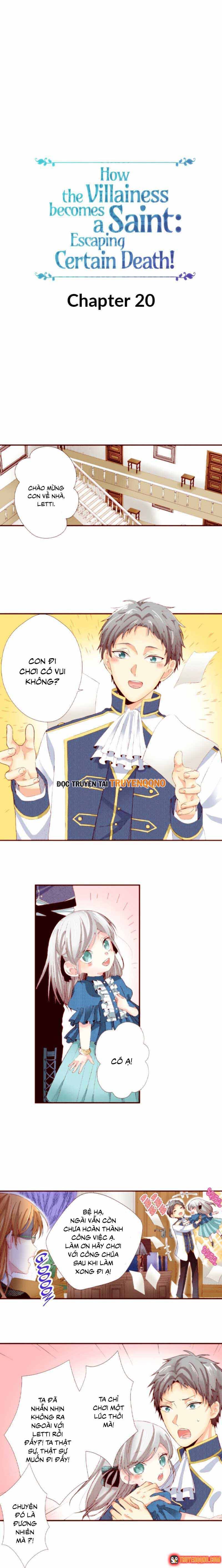 Tuy Là Ác Nữ Nhưng Tôi Quyết Thành Thánh Nữ Để Né Cờ Chết Chap 20 - Next Chap 19