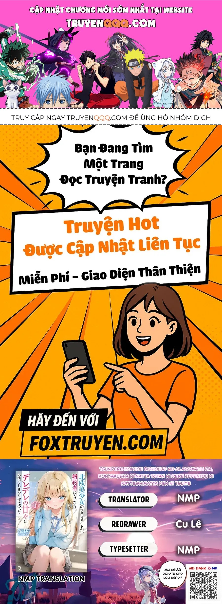 Tsundere Hokuou Bishoujo No Classmate Ga, Kon'yakusha Ni Natta Totan Ni Dere Ippentou Ni Natteshimatta Ken Ni Tsuite Chap 1