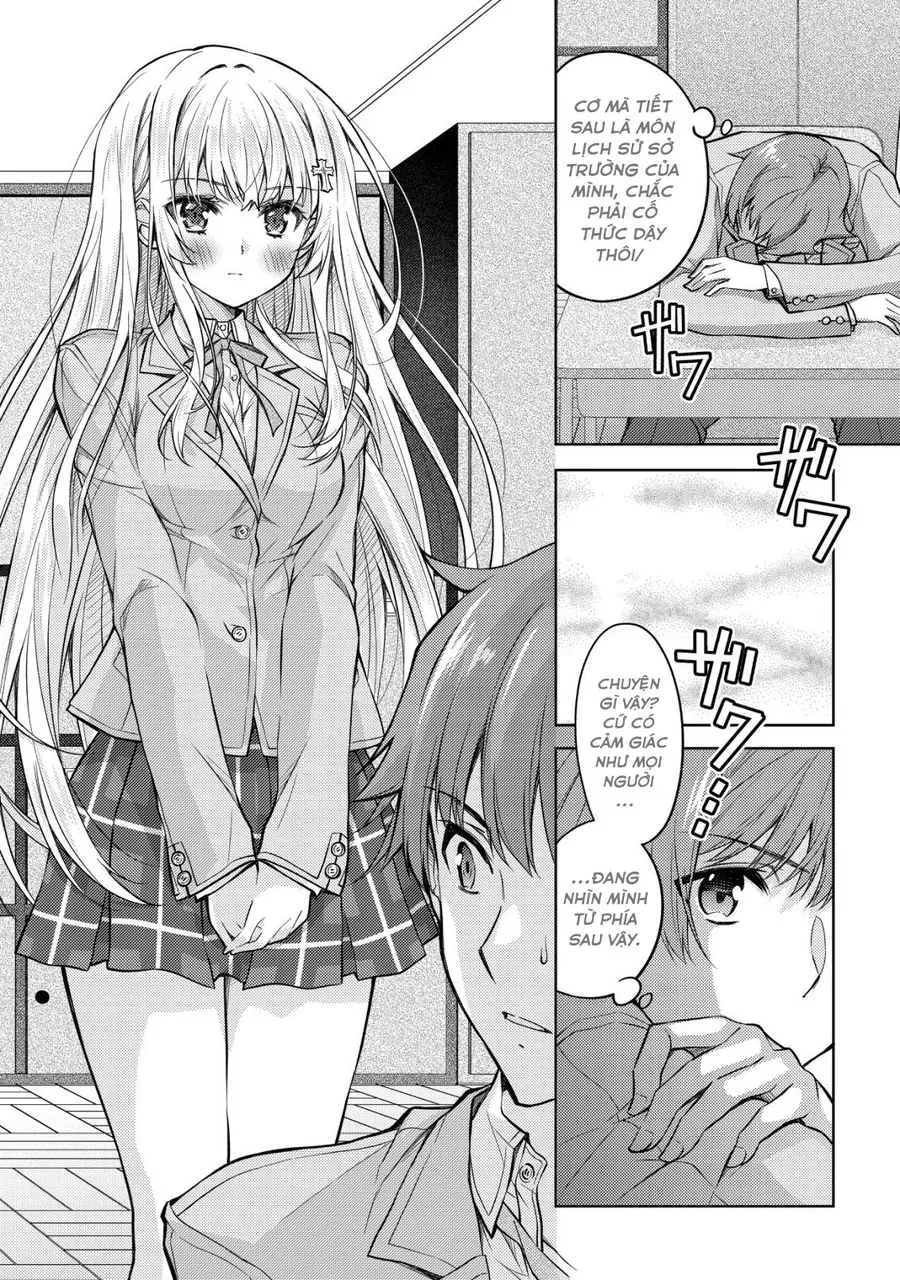 Tsundere Hokuou Bishoujo No Classmate Ga, Kon'yakusha Ni Natta Totan Ni Dere Ippentou Ni Natteshimatta Ken Ni Tsuite Chap 1