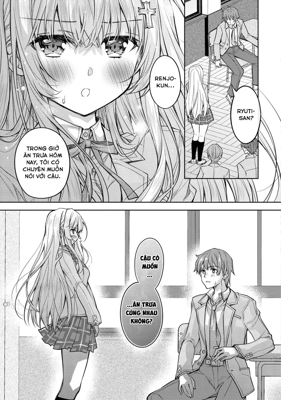 Tsundere Hokuou Bishoujo No Classmate Ga, Kon'yakusha Ni Natta Totan Ni Dere Ippentou Ni Natteshimatta Ken Ni Tsuite Chap 1