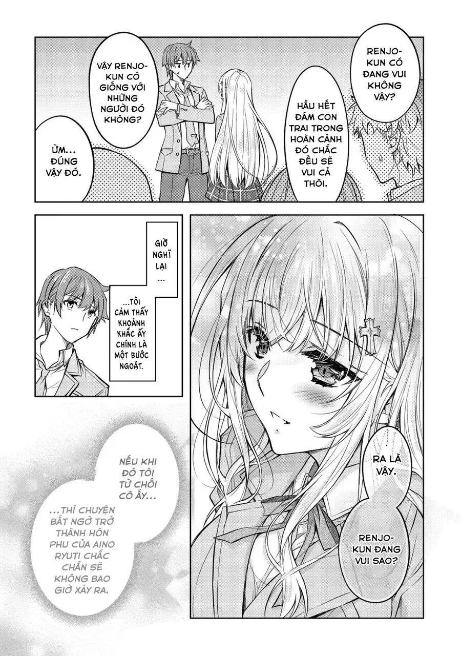 Tsundere Hokuou Bishoujo No Classmate Ga, Kon'yakusha Ni Natta Totan Ni Dere Ippentou Ni Natteshimatta Ken Ni Tsuite Chap 1