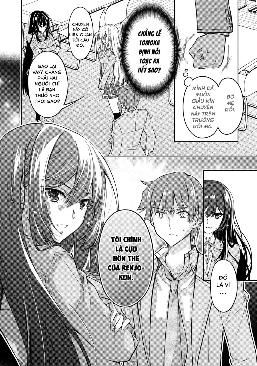 Tsundere Hokuou Bishoujo No Classmate Ga, Kon'yakusha Ni Natta Totan Ni Dere Ippentou Ni Natteshimatta Ken Ni Tsuite Chap 1