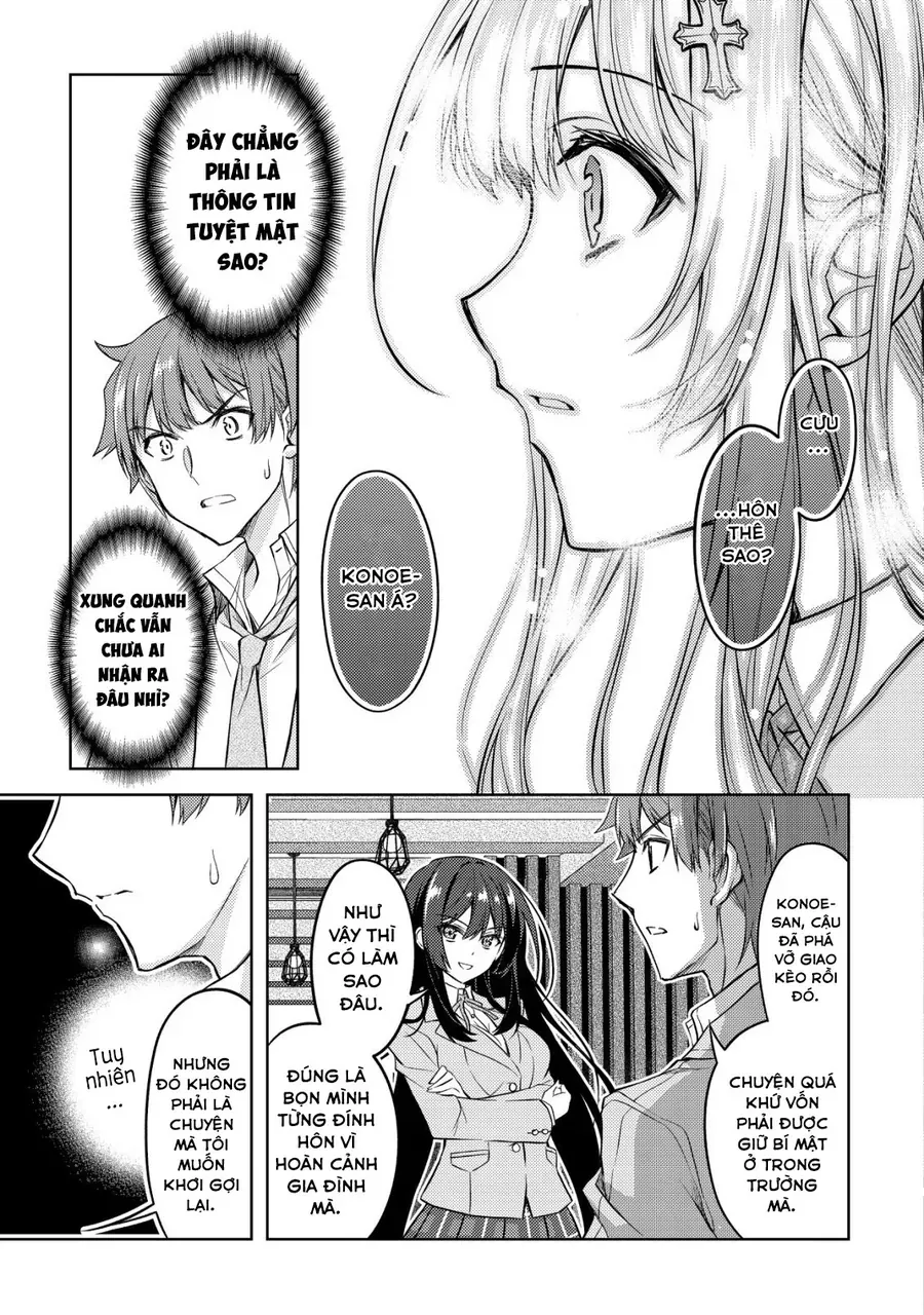 Tsundere Hokuou Bishoujo No Classmate Ga, Kon'yakusha Ni Natta Totan Ni Dere Ippentou Ni Natteshimatta Ken Ni Tsuite Chap 1