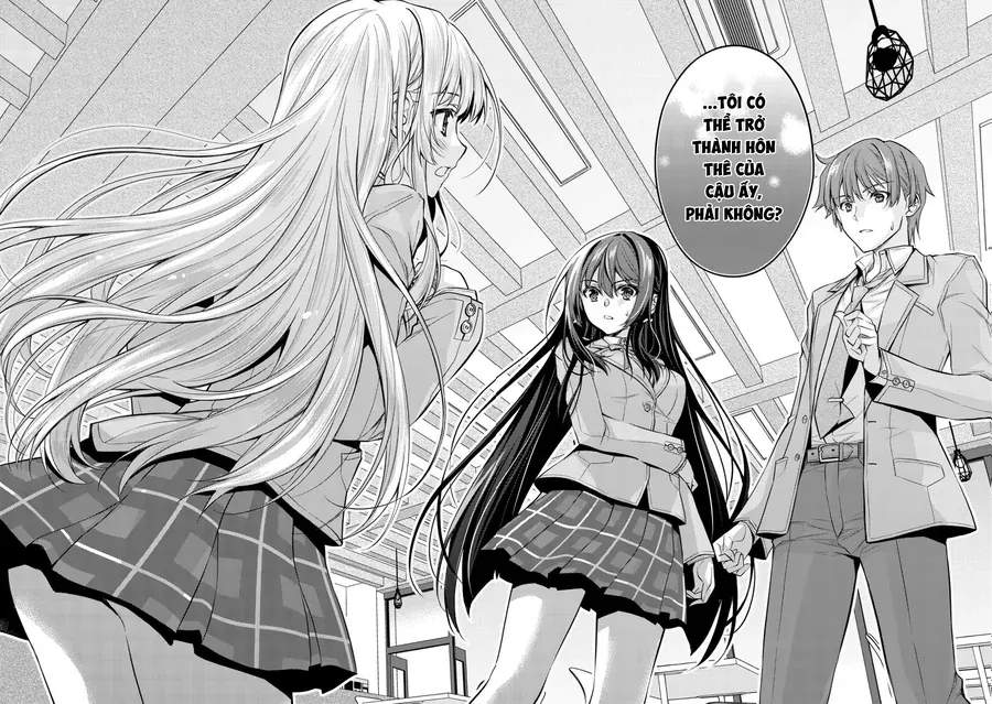 Tsundere Hokuou Bishoujo No Classmate Ga, Kon'yakusha Ni Natta Totan Ni Dere Ippentou Ni Natteshimatta Ken Ni Tsuite Chap 1