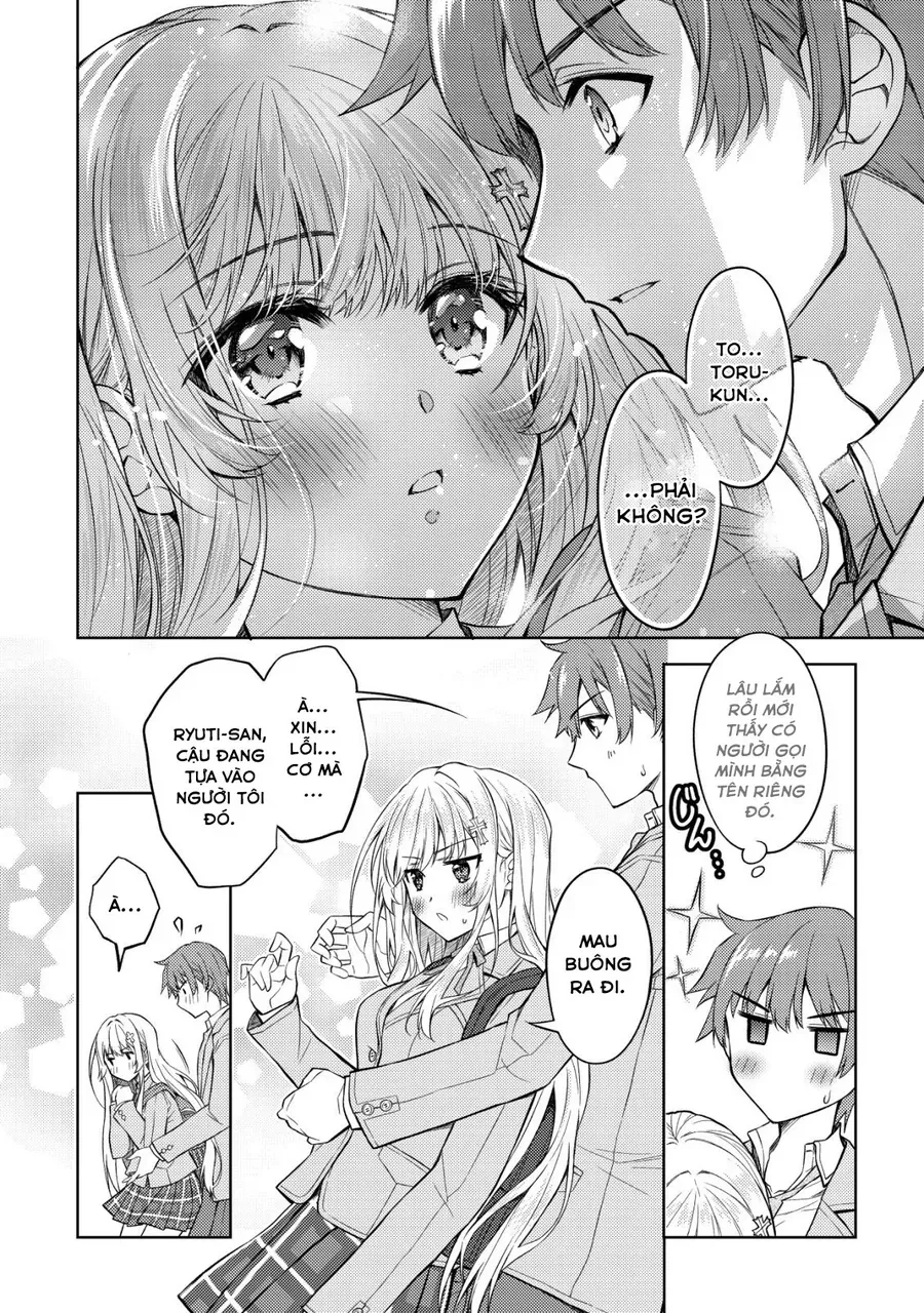 Tsundere Hokuou Bishoujo No Classmate Ga, Kon'yakusha Ni Natta Totan Ni Dere Ippentou Ni Natteshimatta Ken Ni Tsuite Chap 1