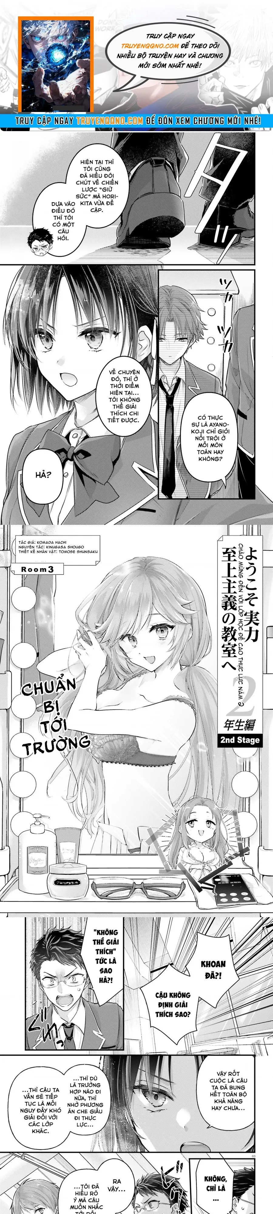 Chào Mừng Đến Với Lớp Học Đề Cao Thực Lực Năm 2 [Chap 19-27] - Page 0