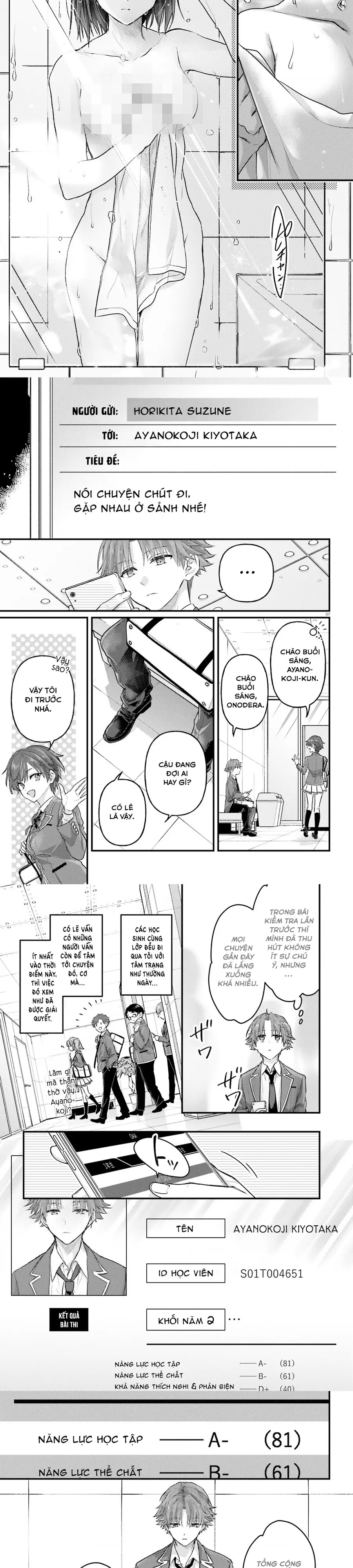 Chào Mừng Đến Với Lớp Học Đề Cao Thực Lực Năm 2 [Chap 19-27] - Page 1