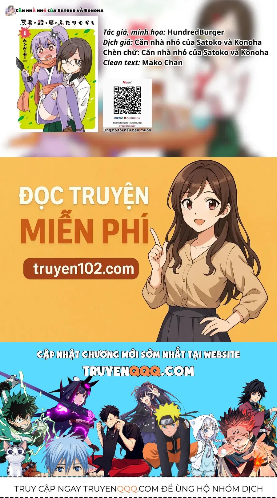 Ninja To Koroshiya No Futarigurashi Chương 20 - Trang 19