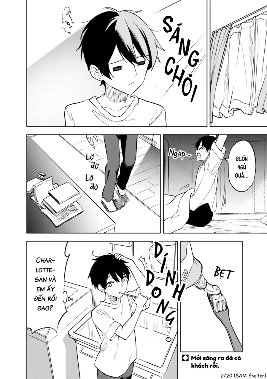 Maigo Ni Natteita Youjo Wo Tasuketara, Otonari Ni Sumu Bishoujo Ryuugakusei Ga Ie Ni Asobi Ni Kuru You Ni Natta Ken Nitsuite Chap 18 - Next Chap 17