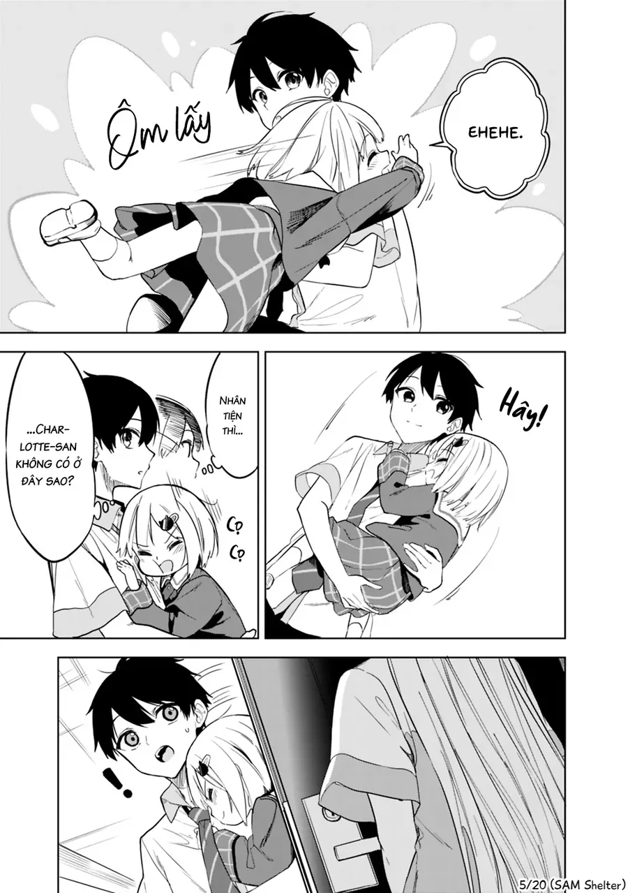 Maigo Ni Natteita Youjo Wo Tasuketara, Otonari Ni Sumu Bishoujo Ryuugakusei Ga Ie Ni Asobi Ni Kuru You Ni Natta Ken Nitsuite Chap 18 - Next Chap 17