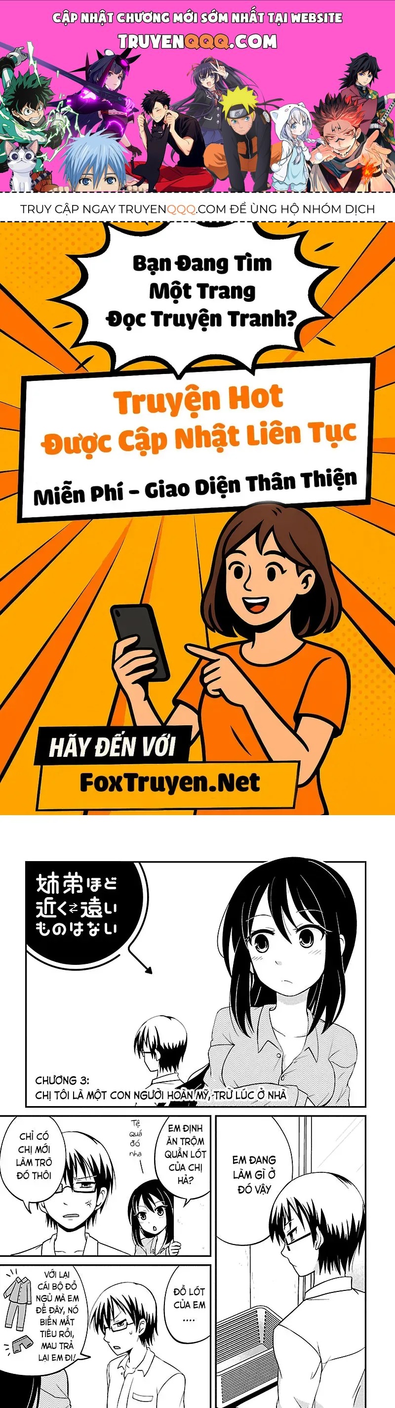 Tuy Xa Mà Gần Như Chị Em. Chap 3 - Next Chap 2