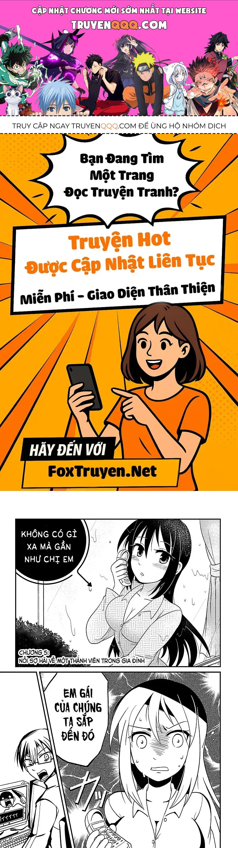 Tuy Xa Mà Gần Như Chị Em. Chap 5 - Next Chap 4