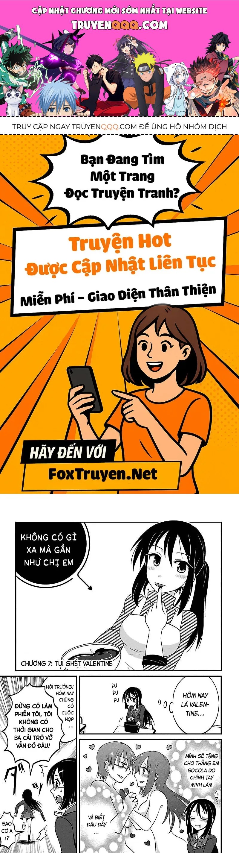 Tuy Xa Mà Gần Như Chị Em. Chap 7 - Next Chap 6