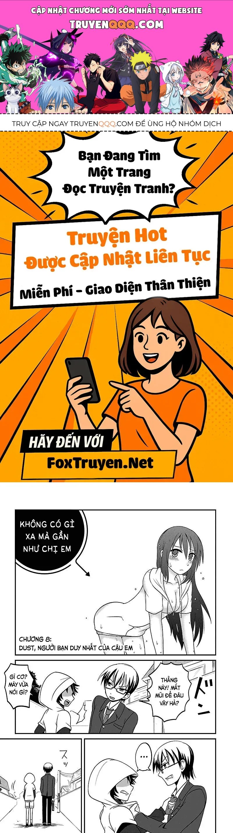 Tuy Xa Mà Gần Như Chị Em. Chap 8 - Next Chap 7