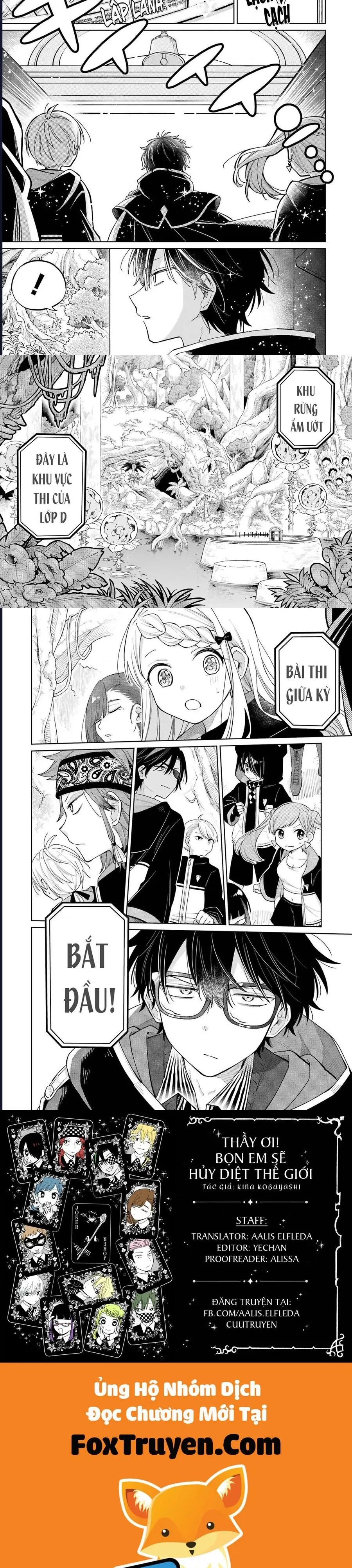 Sensei! Boku-Tachi Ga Sekai O Horoboshimasu Chap 11 - Next Chap 10