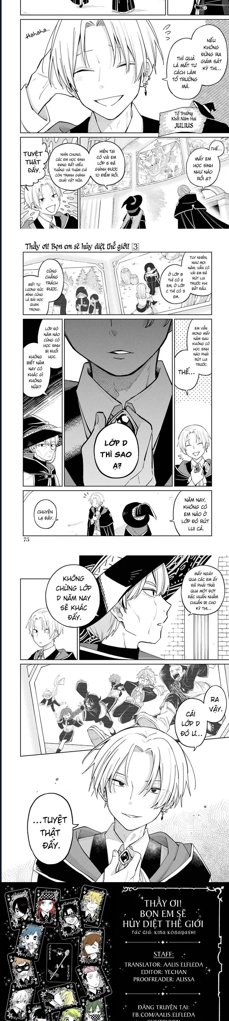 Sensei! Boku-Tachi Ga Sekai O Horoboshimasu Chap 12 - Next Chap 11