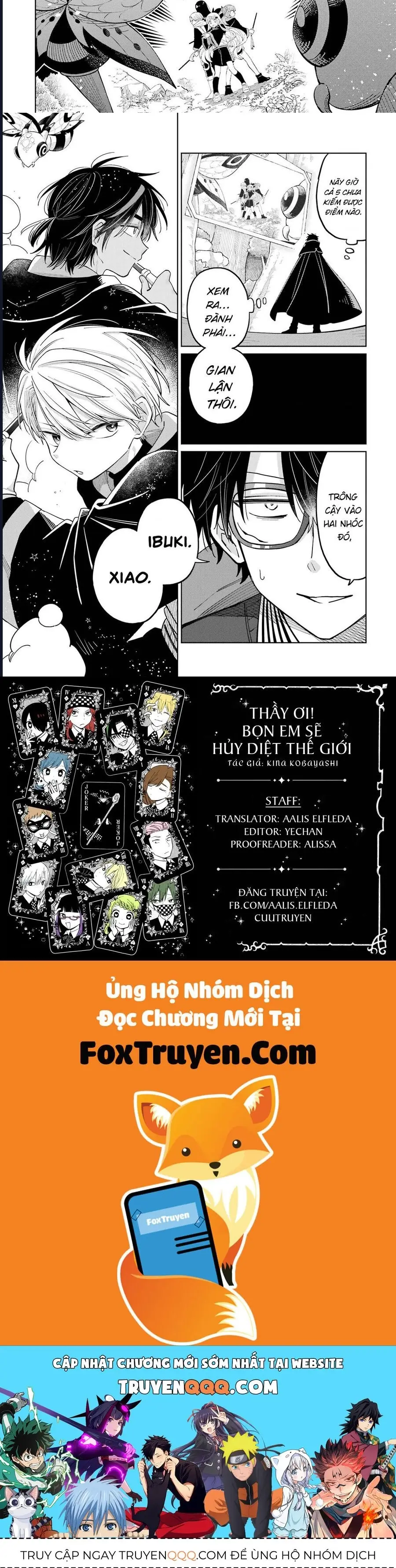 Sensei! Boku-Tachi Ga Sekai O Horoboshimasu Chap 13 - Next Chap 12