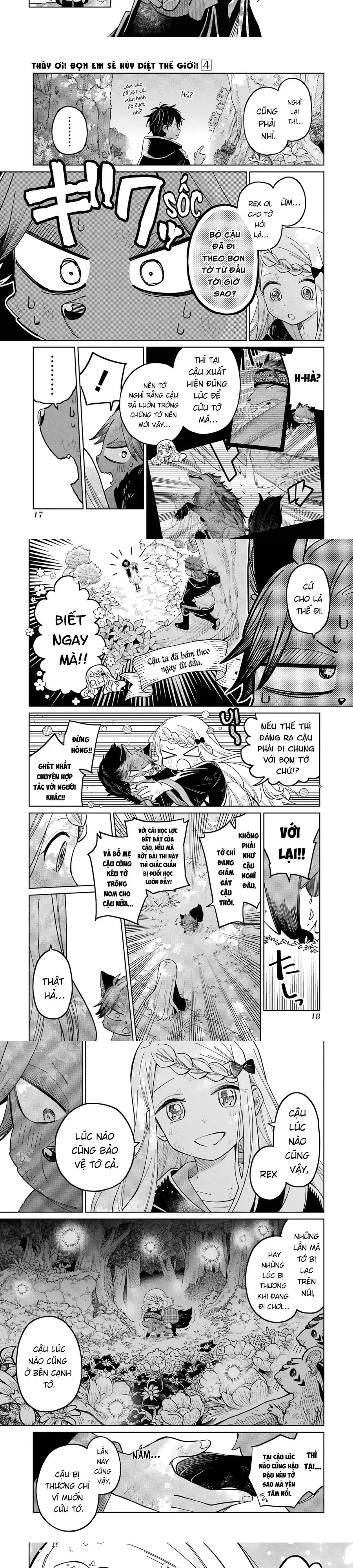 Sensei! Boku-Tachi Ga Sekai O Horoboshimasu Chap 18 - Next Chap 17