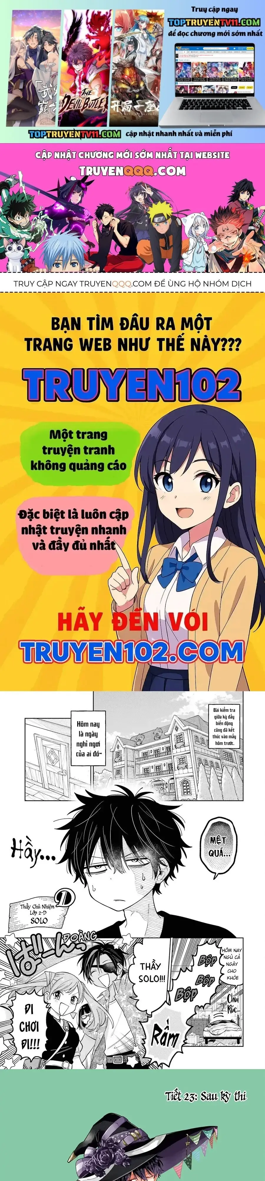 Sensei! Boku-Tachi Ga Sekai O Horoboshimasu Chap 23 - Next Chap 22