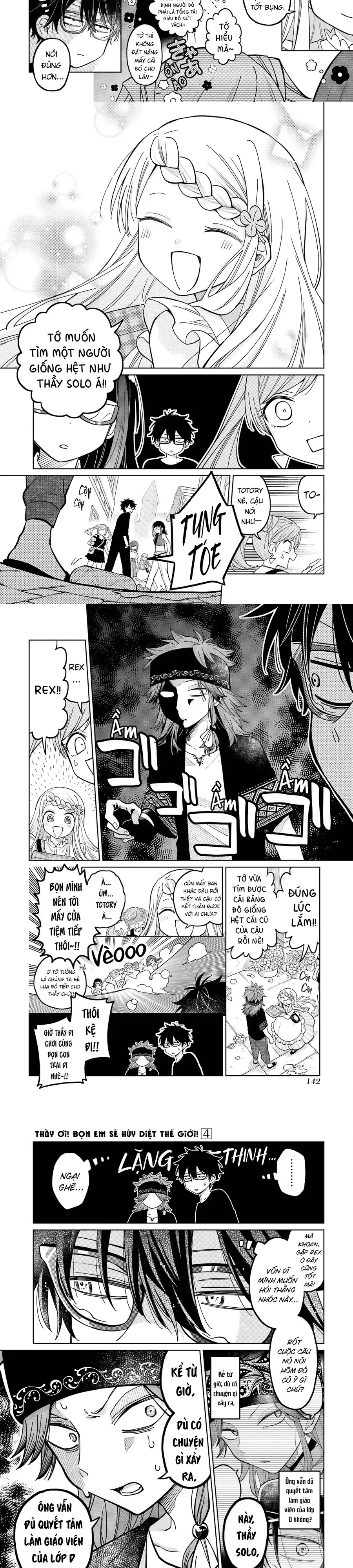 Sensei! Boku-Tachi Ga Sekai O Horoboshimasu Chap 23 - Next Chap 22