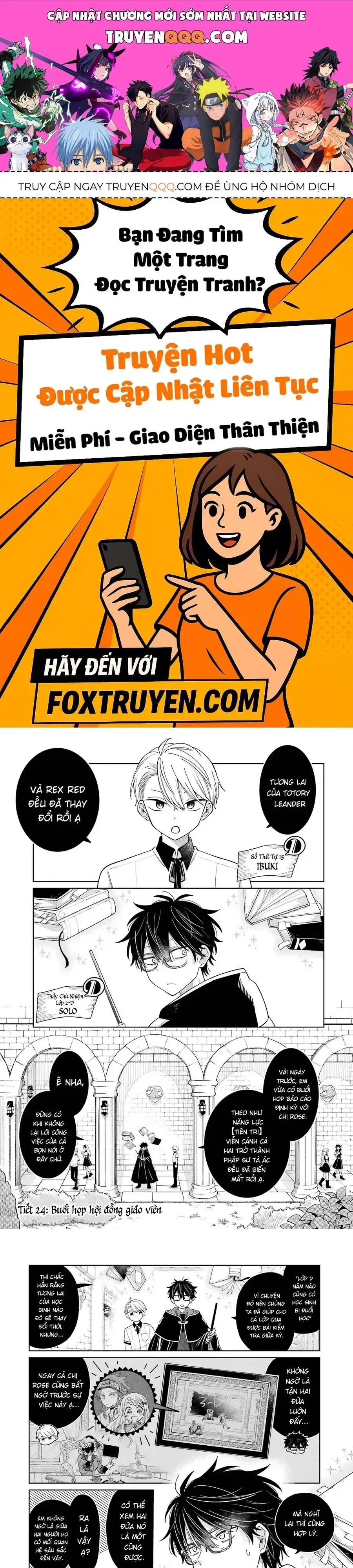 Sensei! Boku-Tachi Ga Sekai O Horoboshimasu Chap 24 - Next Chap 23