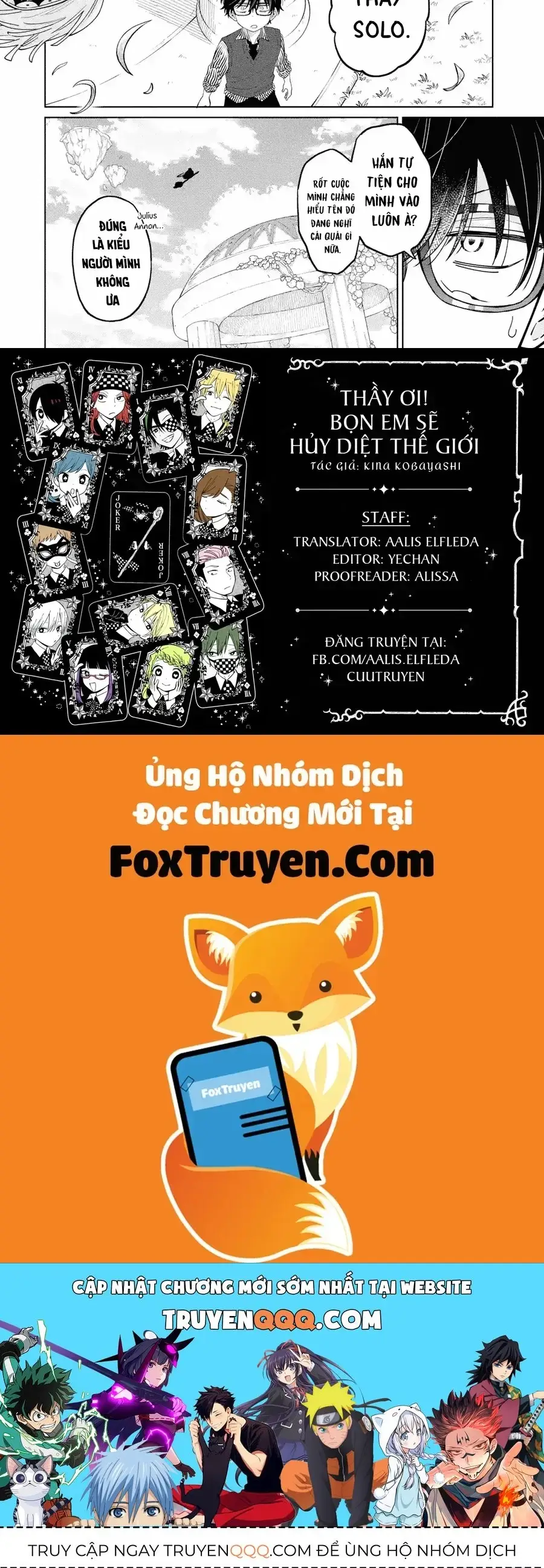 Sensei! Boku-Tachi Ga Sekai O Horoboshimasu Chap 26 - Next Chap 25