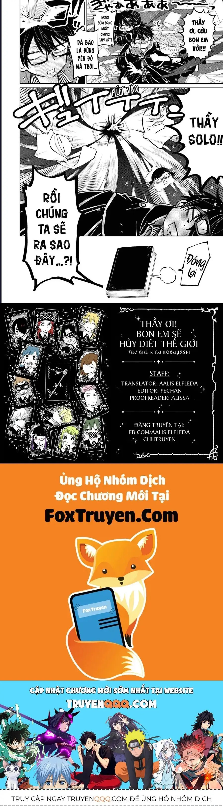 Sensei! Boku-Tachi Ga Sekai O Horoboshimasu Chap 27 - Next Chap 26