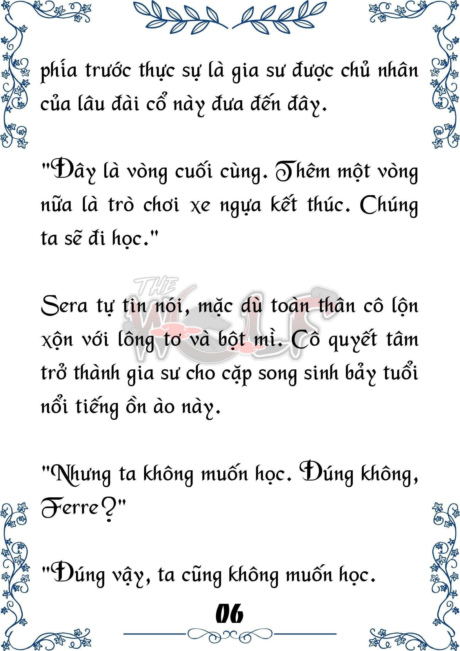 Tôi Trở Thành Gia Sư Của Cặp Song Sinh Hoàng Gia - Trang 6