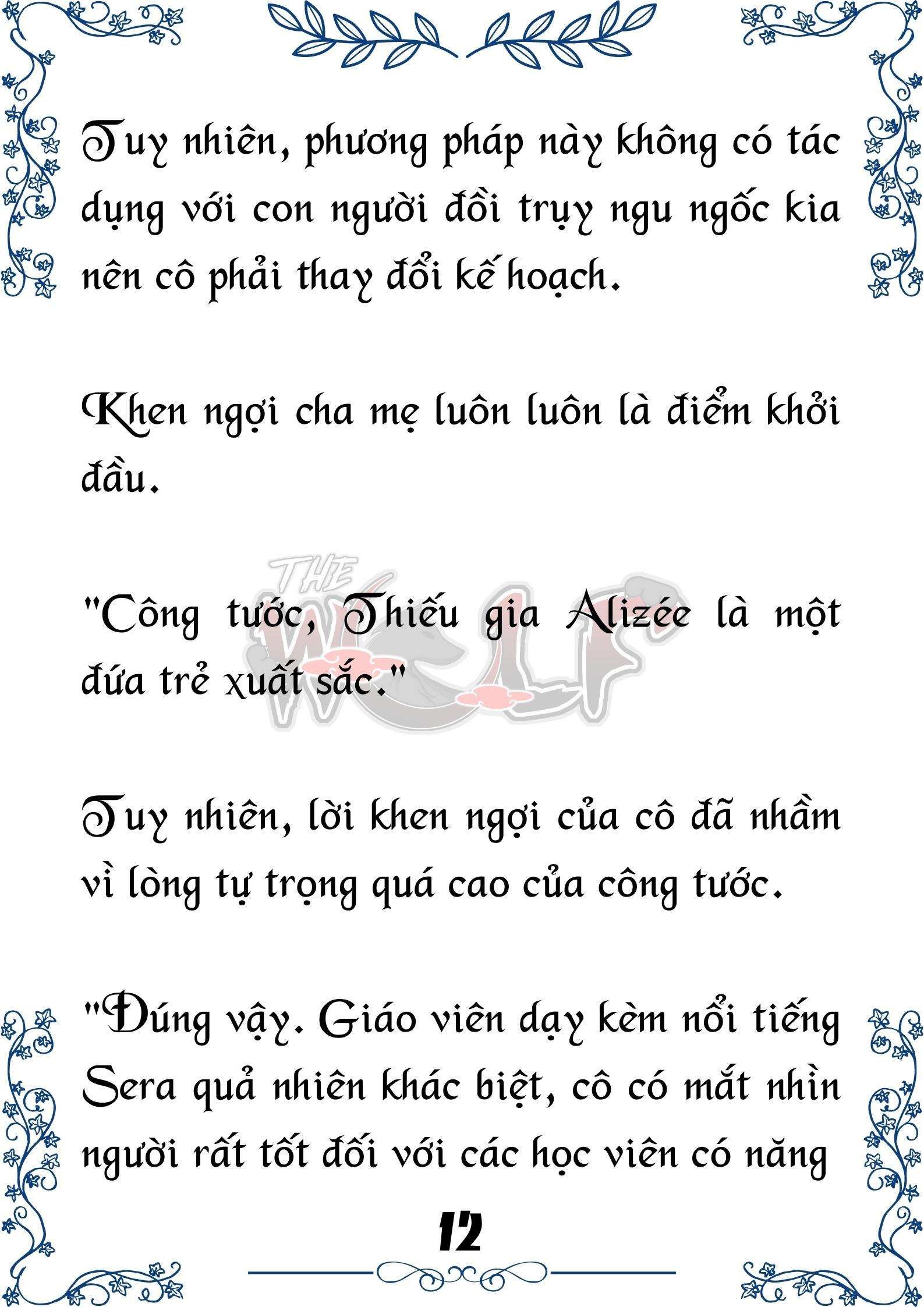 Tôi Trở Thành Gia Sư Của Cặp Song Sinh Hoàng Gia - Trang 12