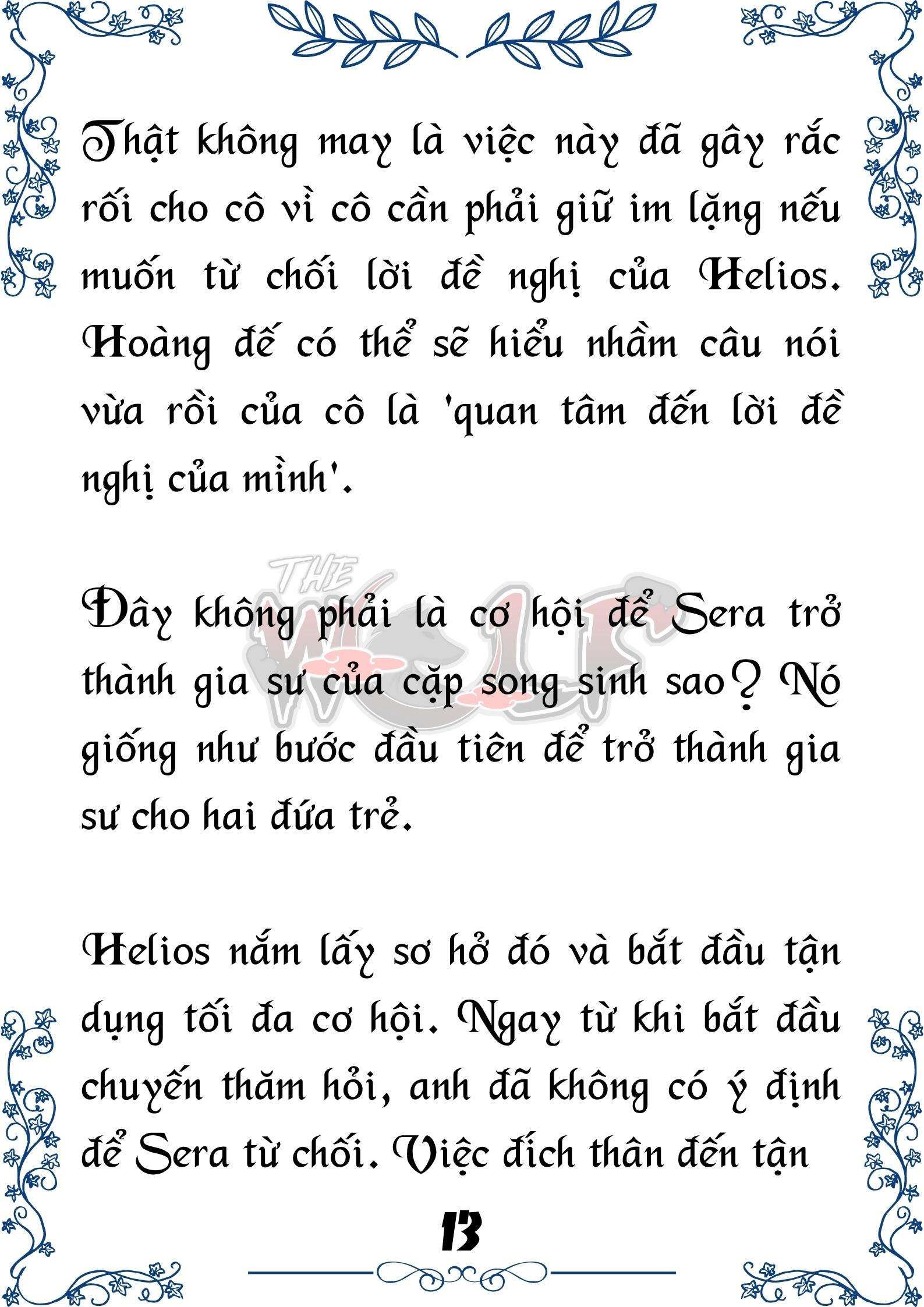 Tôi Trở Thành Gia Sư Của Cặp Song Sinh Hoàng Gia - Trang 14