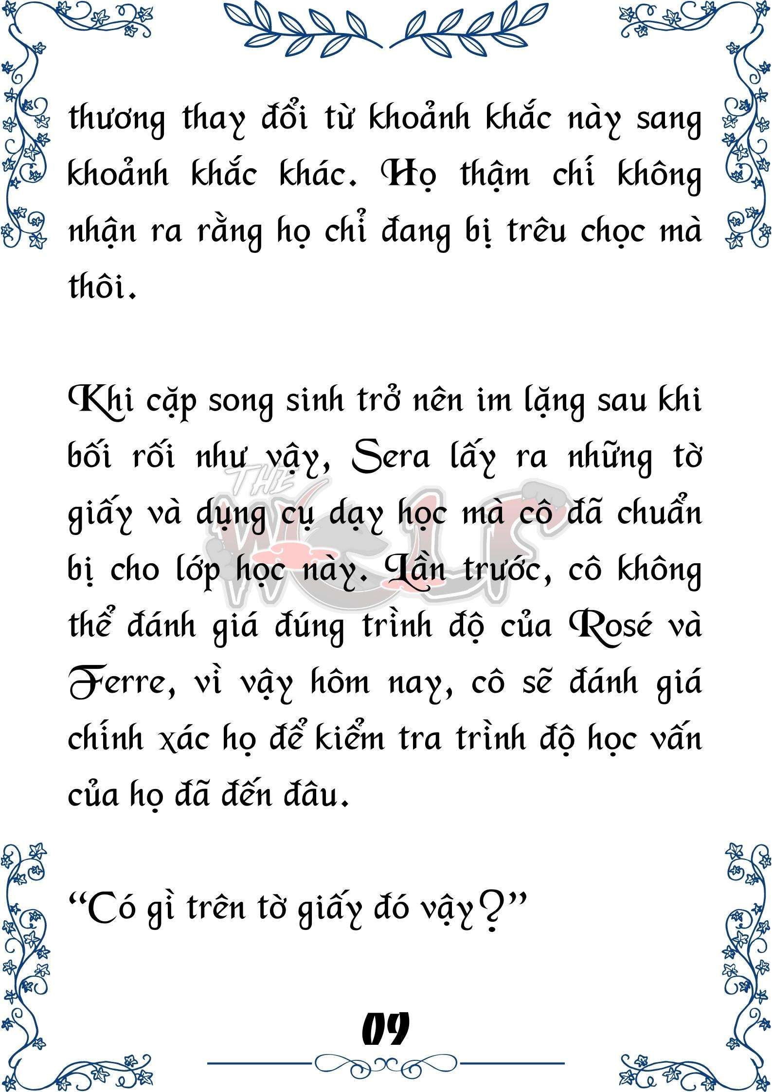 Tôi Trở Thành Gia Sư Của Cặp Song Sinh Hoàng Gia - Trang 9