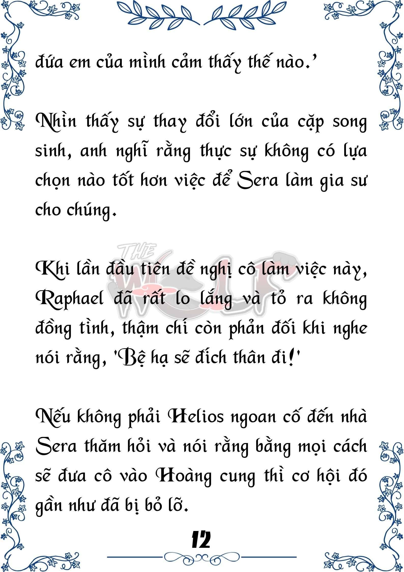 Tôi Trở Thành Gia Sư Của Cặp Song Sinh Hoàng Gia - Trang 13